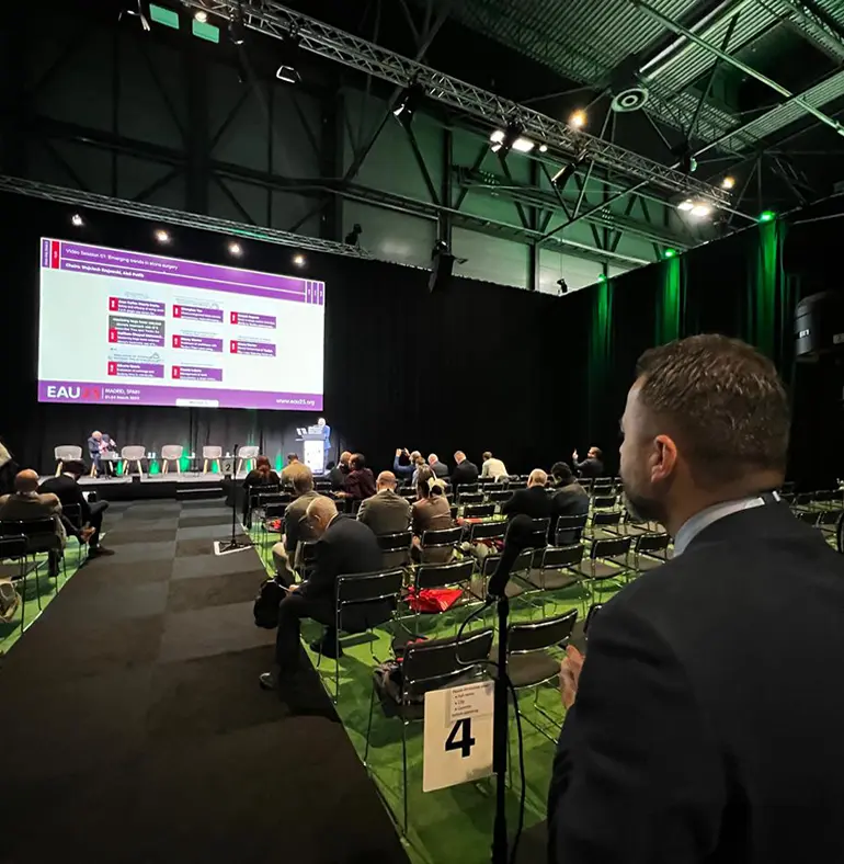 European Association of Urology 2025 Dr. Edgar Beltrán Suárez Madrid, España